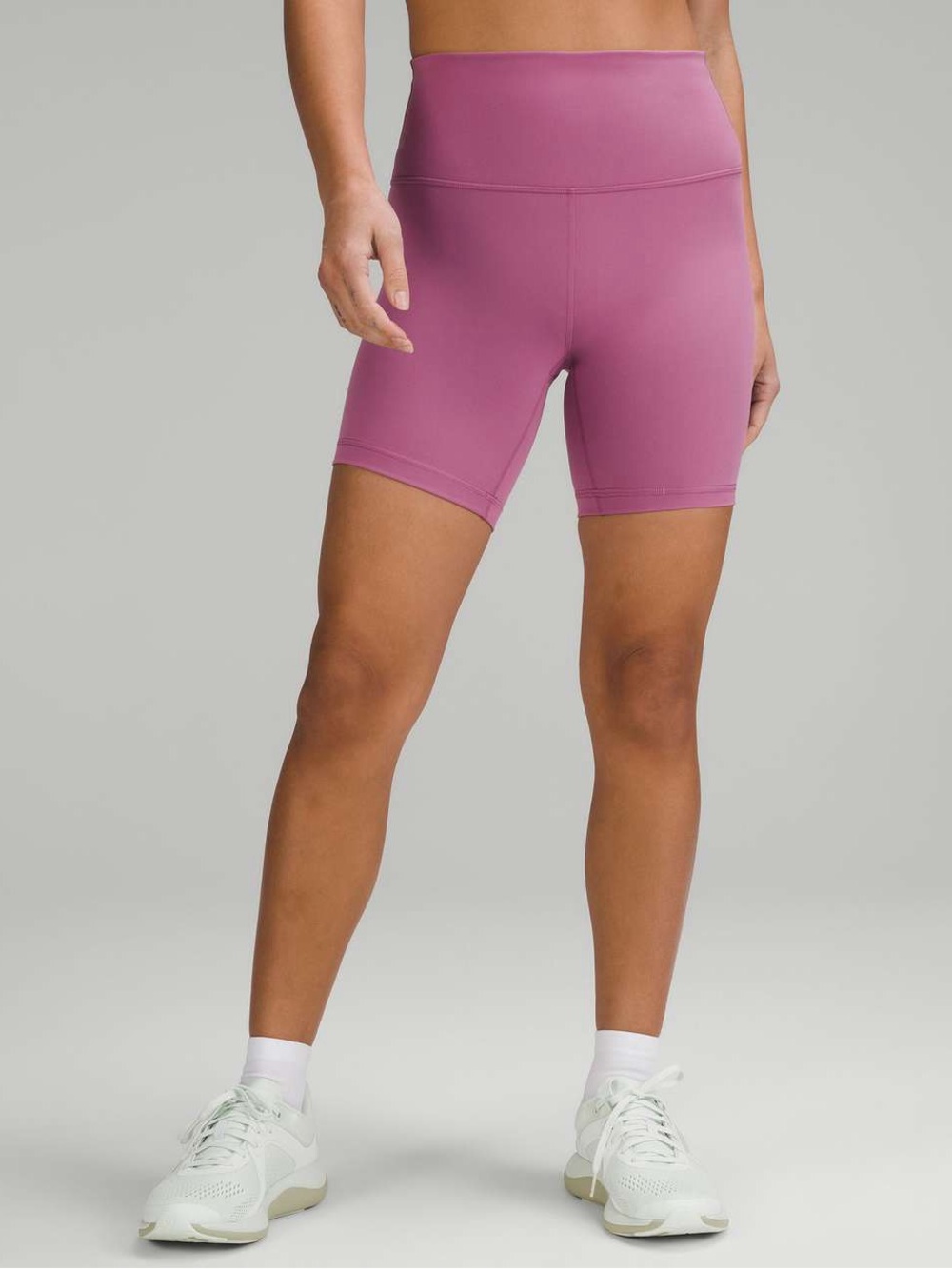 lululemon Wunder Train High-Rise Shorts, 6”, velvet dust (pink)